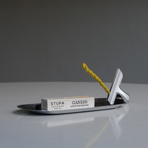 Stupa 스투파 로프형 인센스 스틱 네팔 향피우기 홀더 세트, krishna