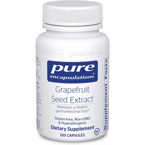 Pure Encapsulations - Grapefruit Seed Extract 포도씨 추출물 120캡슐, 1세트, 단일용량