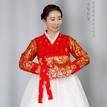 여름개량한복 맞춤형 여름 여성 개선 브론 징 한복 공주 웨딩 토스트 드레스
