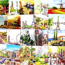 풍경 냅킨모음 20장