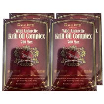크릴오일 크릴새우 오메가3 인지질 700mg 60정 호주 스프링리프 4개