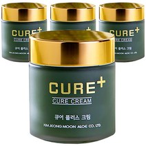 김정문알로에 라센스 로에 큐어 플러스 크림, 80g, 4개
