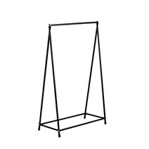 커스텀디피 기본 A자 철재 파이프 행거, 흑색