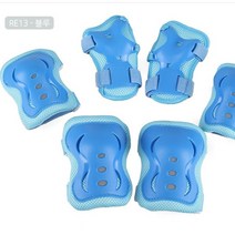 타맥스 에이스 어린이 유아 아동 씽씽카 킥보드 광폭 발광휠, 아동보호대세트 블루M