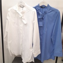 르샵 NC02 리본타이긴팔블라우스 LB12BL040