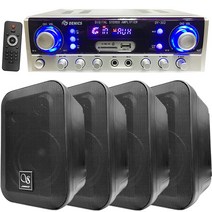 서울탑 DY-302 매장앰프 PS-S50 매장스피커(4개) 블루투스 USB MP3