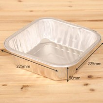 일회용품 친환경 무공해 알미늄 사각 위생용기 푸드팟 라면용기 라면그릇 1500ml 3개 여행 캠핑 소풍