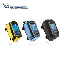 로스휠 Roswheel 12496로스휠자전거가방스마트폰터치백, 엘로우