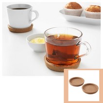 [무료배송]이케아온라인 홈카페 컵받침 머그잔 커피잔 받침 세트, 2. 4p (10cm)