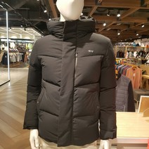 루이까스텔[남성]21년 후드형 구스 중기장점퍼