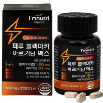 아임뉴트리 페루 블랙마카 아르기닌 맥스, 1세트
