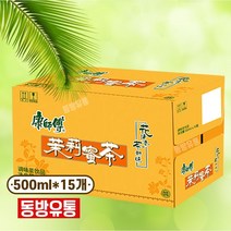 동방유통 중국 캉스푸 말리밀차 모리미차 쟈스민꿀차 음료 500ml 1박스