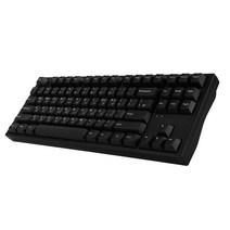 앱코 PBT 사이드 RGB 텐키리스 체리 기계식 키보드 갈축, 블랙, ADK87