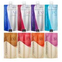 시세이도 크리스탈라이징 스트레이트 매직약 큘라이징 파마약 400g, 02.디자이닝크림 _EX-2제 로션타입(물중화형)