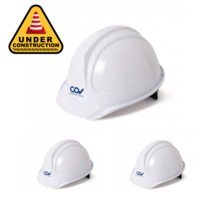 현장 안전모 백색, 1개