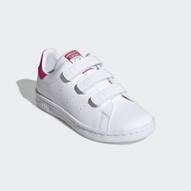 (아디다스100%정품) Originals 스탠스미스 CF C 키즈 운동화 Cloud White / Bold Pink