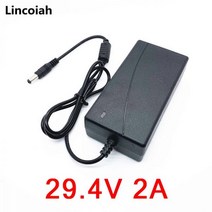 전동 스쿠터 전기 자전거 충전기 36v 42v 48v 3핀 ac100-240v 24v 25.2v 25.9v 7 시리즈 리튬 이온 배터리 충 에 대한 29.4v 2a 리튬 배터리, 영국