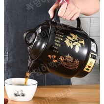한의원 약탕기 전기 건강원 도자기 홍삼액 중탕기, 3L