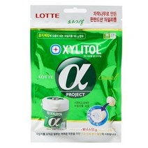 롯데 자일리톨 알파 오리지날 168g x6, 단품