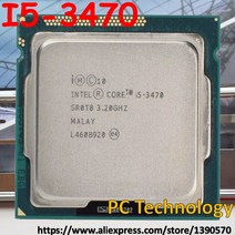 기존 인텔 코어 I5-3470 3.2 ghz cpu 6 m lga1155 77 w i5 데스크탑 쿼드 1 일 이내, 한개옵션0