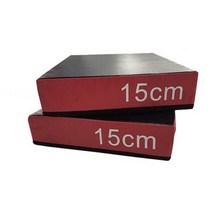 데드리프트 받침대 역도 층간 소음 방지 완충 매트, 50x30x15CM진주면매트/블랙(미니모델)