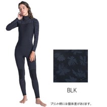 ROXY 록시 2023신상 1mm 여성 서핑 슈트 백 지퍼 웻슈트 RWT231707, BLK