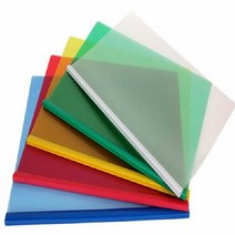 프로비즈 삼각쫄대화일A4/연녹/10매/팩, 없음, 단품