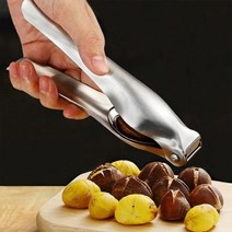 다파요 스텐 밤까는 기계 도구 밤 칼 가위 까기 도구 밤칼집내기 군밤 만들기 밤가위, 1P