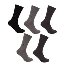 [또온나] 피에르가르뎅 긴목 양말 손봉조 200침 보스 큰발 빅 사이즈 혼색 한국산 5켤레