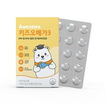 어썸키즈오메가3 1개, 단품, 단품