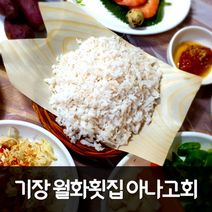 [부산 기장 칠암] 눈꽃 아나고회 붕장어회 포장 (야채 초장 포함) 월화횟집