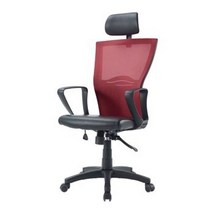 빅퍼스 젠틀맨 책상의자 컴퓨터의자 - 블랙5발 大 이중럭킹, 젠틀맨大2중_레드