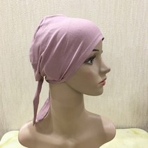 이슬람 여성용 스카프 숄 쉬폰 히잡full cover inner muslim hijab