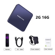 미디어박스 미디소프트 영상재생 미디어플레이어 안드로이드 12 TV 셋톱 박스 H96 MAX V12 4K 비디오 미디, 09 2GB 16GB_03 영국 플러그