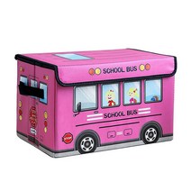 한수위 정리함 접이식 다용도 박스, 핑크