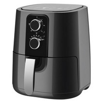 에어프라이어 220V 6.5L 1350W 다기능 전기 에어 프라이어 오일 프리 건강 프라이어 주방 스마트 핫 에어 프라이어 감자 튀김 피자 치킨 오븐, CHINA, EU, black