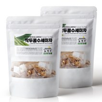 늘해찬 볶은 국산 작두콩수세미차 티백 전통차 허브차 삼각티백 대용량, 2개, 50개입, 1g