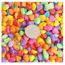 미미네 색돌 500g, 혼합 색상, 6개