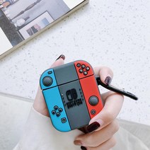 에어팟케이스 레트로 게임기 키링 철가루방지스티커 실리콘 젤리, 에어팟케이스 MAP375