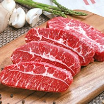 미국산 부채살 스테이크 1kg 2kg 소포장 부터 냉동 소고기 미니 스테이크 쇠고기 구이용 수입산, 200g