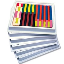 러닝리소스 수막대 학급 세트 (나무 눈금 없슴) Cuisenaire Rods Multi-Pack