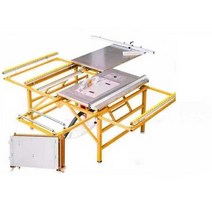 목공용 톱다이 테이블 톱대 스탠드 작업대 워크벤치, 가이드레일4개ㅣ이중 보이지 않는 톱ㅣ수동리프팅