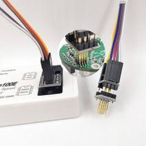 SPI 프로그래머 지원 24 25 93 EEPROM 25 플래시 BIOS 칩 고정 장치 프로브 포고 핀 다운로드 프로그램 굽, 01 Enhanced_08 0.65(4.9mm)