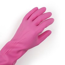 롯데 주방용 고무장갑 대형 핑크 3개 고무장갑추천