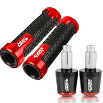 오토바이 브레이크 클러치 레버 핸들 바 그립 세트 혼다 CBR125R CBR 125R 125 R 2011, 23 red