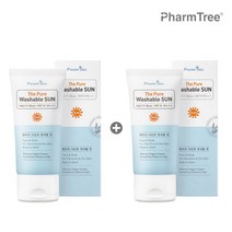 팜트리 1+1 더순한 워셔블썬 50ml, 단품