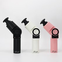 각도조절 건마사지 마사지건 핸디형 마사지기, 매트 블랙