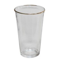 [RA†]금테 에코컵 640ml 에코 주스잔 유리물 유리잔 디자인 음료 물컵 카페▨_ea, ε본상품ε, ☆탁월한선택