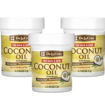 De La Cruz 코코넛 오일 보습오일 62.5g x3개