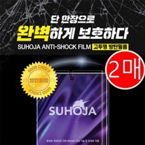 갤럭시 s10 20 21 22 아이폰 시리즈출시 수호자방탄필름(2매입) 액정보호 필름